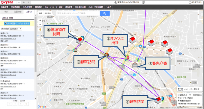 そこが知りたい!商用車、営業マン、保守メンテナンスの動態管理を実現するスマートフォンソリューション