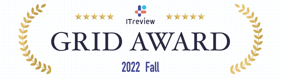 ITreview Grid Award 2022 Fallのロゴ