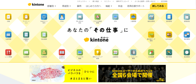 kintone_top