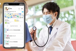 位置情報や現在の状況を地図上に表示！